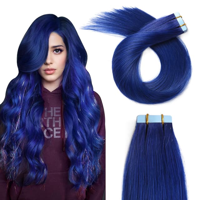 Extensii Tape In Aoro Blue