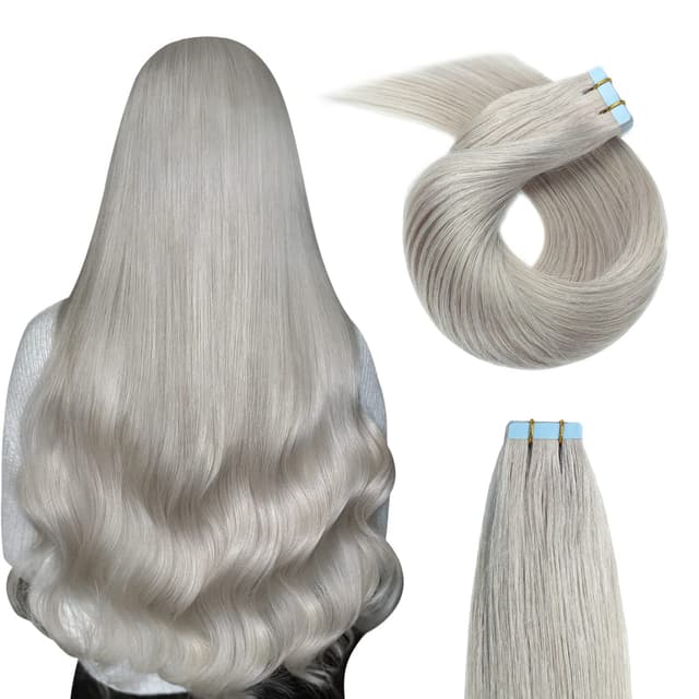 Aoro Tape In Extensions Grey