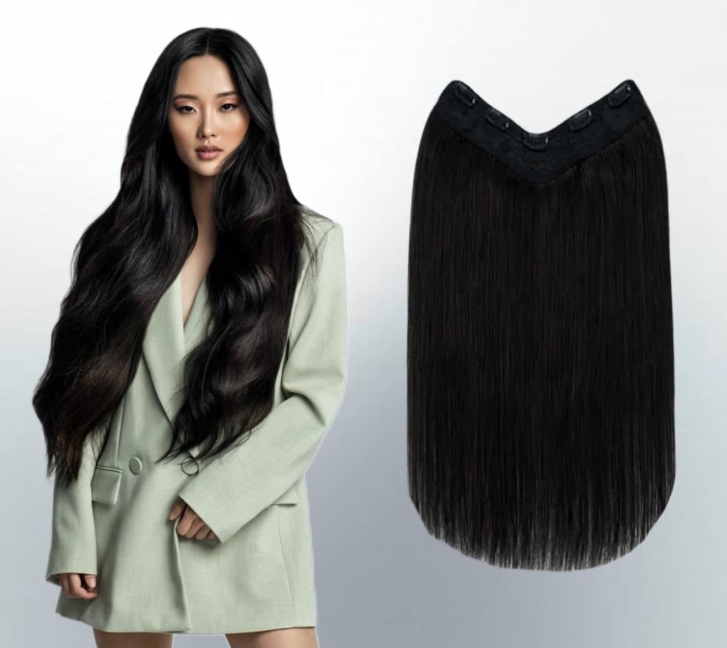 Trese de Par Natural V-Shape #1B