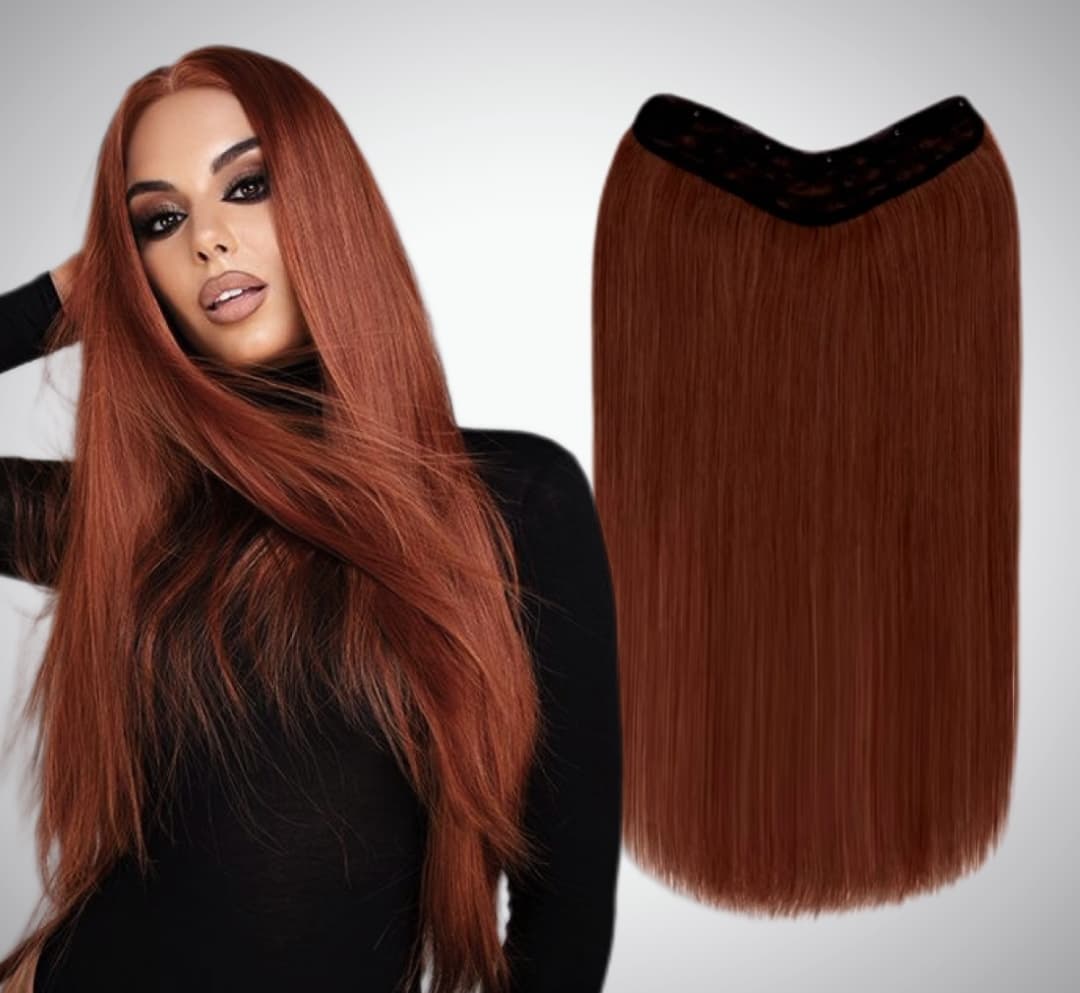 Trese de Par Natural V-Shape #33