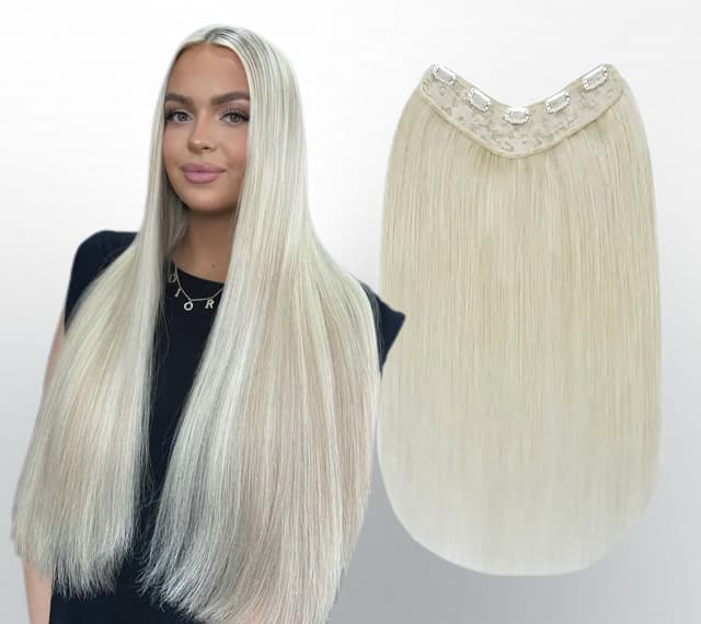 V-SHAPE Hairpiece Silver