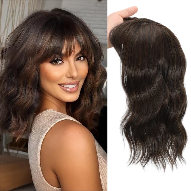 Partial Wig with Bangs #2