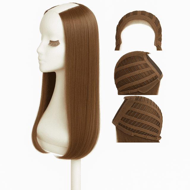Half Wig 7 Caramel Half Wig 7 Caramel