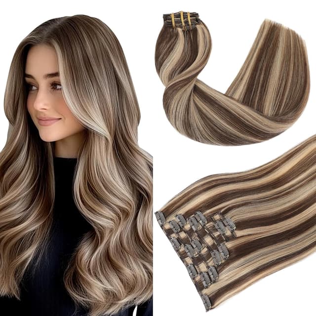 Клипс удължения Luxe Балаяж #9A #60 Клипс удължения Luxe Балаяж #9A #60