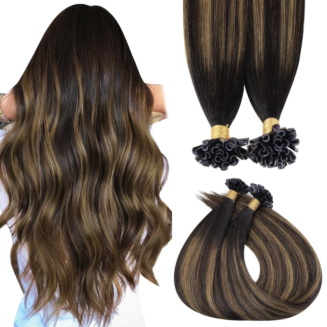 Extensii Cheratina Aoro Balayage #1B #7