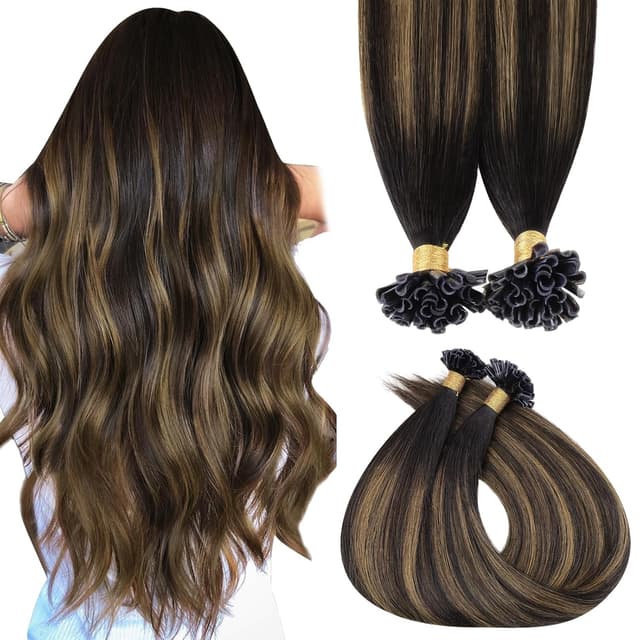 Extensii Cheratina Russian Hair Balayage #1B #7 Extensii Cheratina Russian Hair Balayage #1B #7