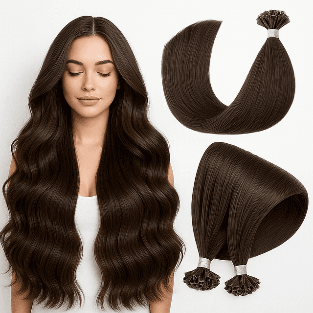 Aoro Keratin Extensions Shade #4 Aoro Keratin Extensions Shade #4