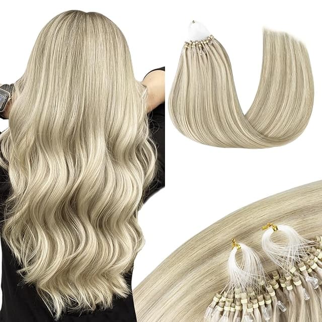 Удължения Aoro Микроринг Soft Blond Suvitat Удължения Aoro Микроринг Soft Blond Suvitat
