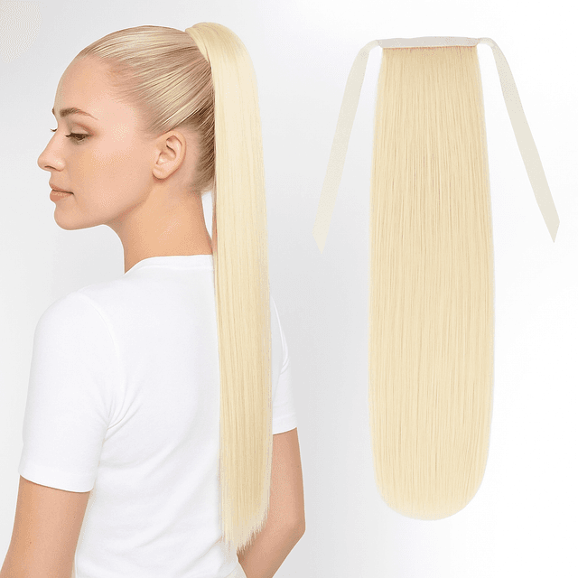 Luxe Ponytail #100 Platinum Blonde Luxe Ponytail #100 Platinum Blonde
