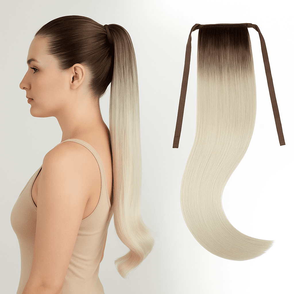 Coada de Păr Aoro Ombre #7 Silver