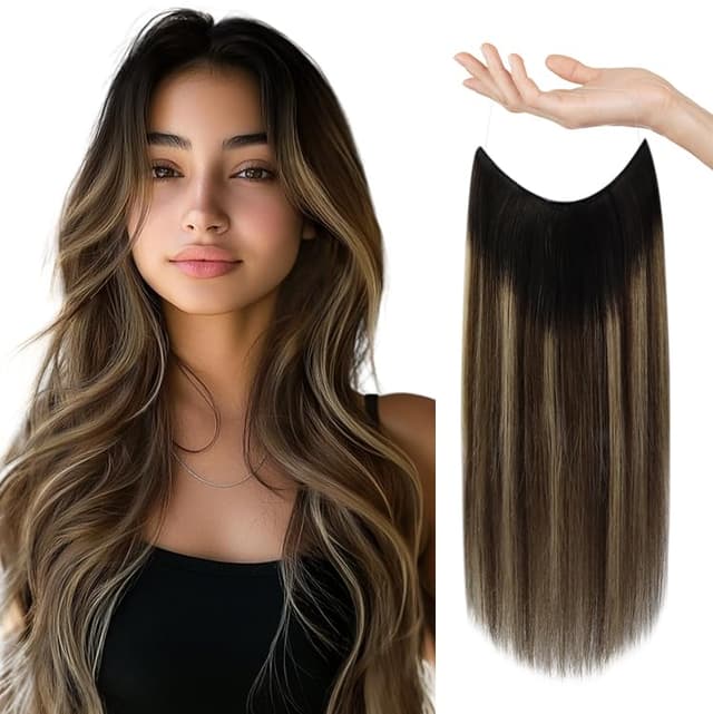 Aoro Flip In Hair Extensions Balayage #2 #8 #2 Aoro Flip In Hair Extensions Balayage #2 #8 #2