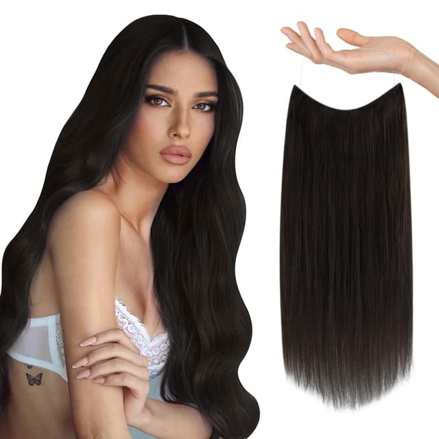 Aoro Flip In Hair Extensions #1B Aoro Flip In Hair Extensions #1B