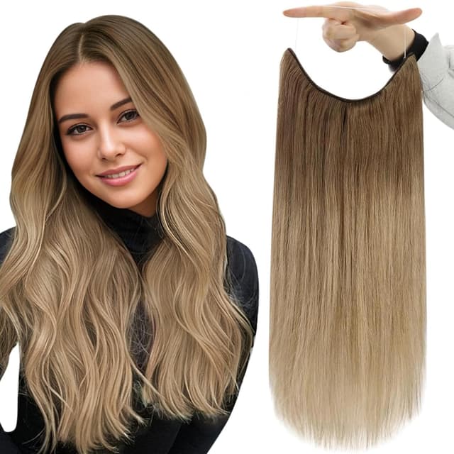 Aoro Flip In Hair Extensions Ombre #6 #18 Aoro Flip In Hair Extensions Ombre #6 #18