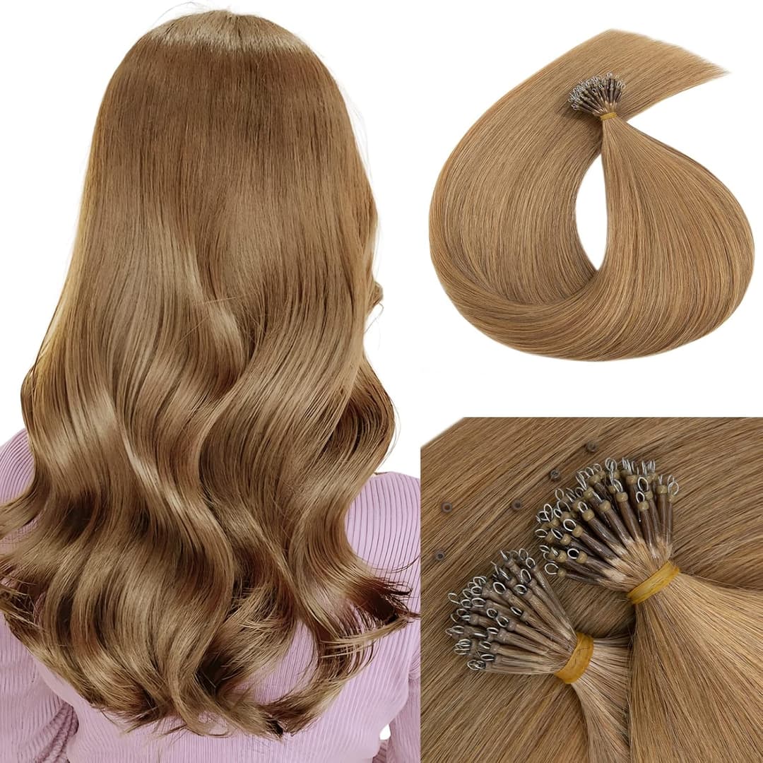Russian Hair Nanoring Extensions #8 Russian Hair Nanoring Extensions #8