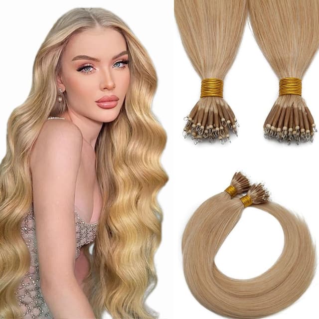 Extensii Nanoring Russian Hair #12 Extensii Nanoring Russian Hair #12