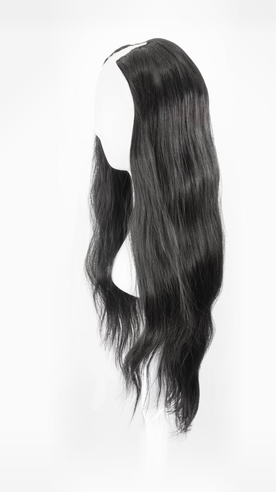 Semiperuca #1A Negru Usor Ondulat