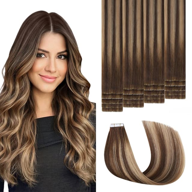 Extensii Invisible Tape Balayage #4 #24 Extensii Invisible Tape Balayage #4 #24