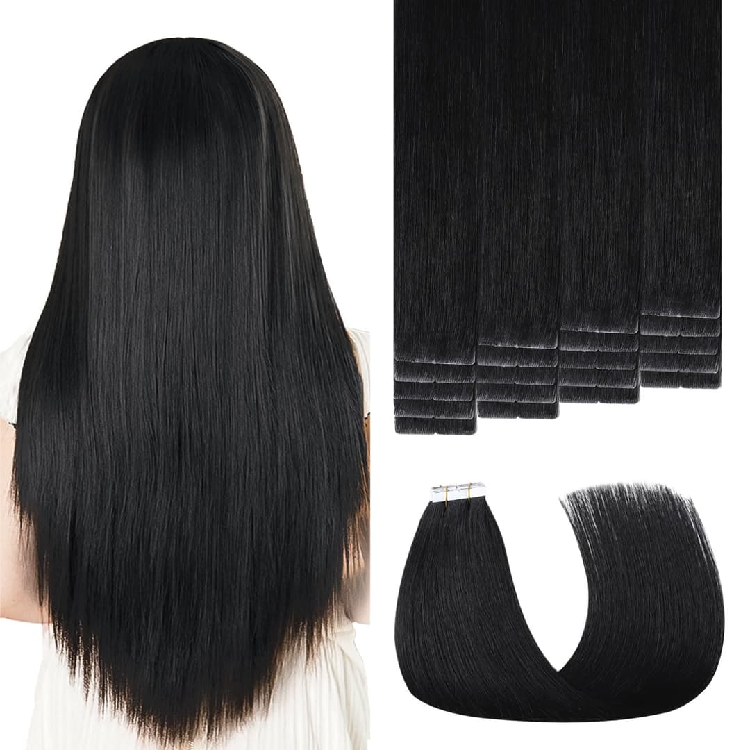 Extensii Invisible Tape #1 Negru