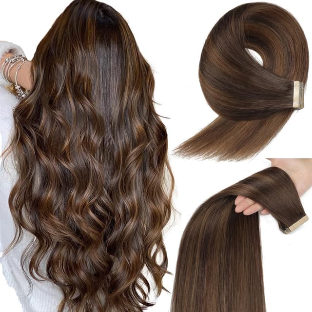 Extensii Tape In Aoro Balayage #2-8-2 Extensii Tape In Aoro Balayage #2-8-2