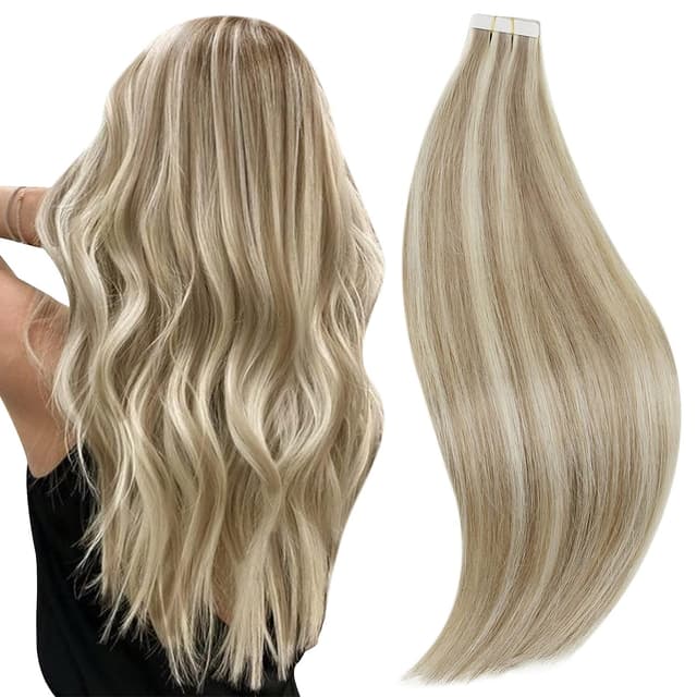 Extensii Tape In Aoro Balayage #18 #60 Extensii Tape In Aoro Balayage #18 #60
