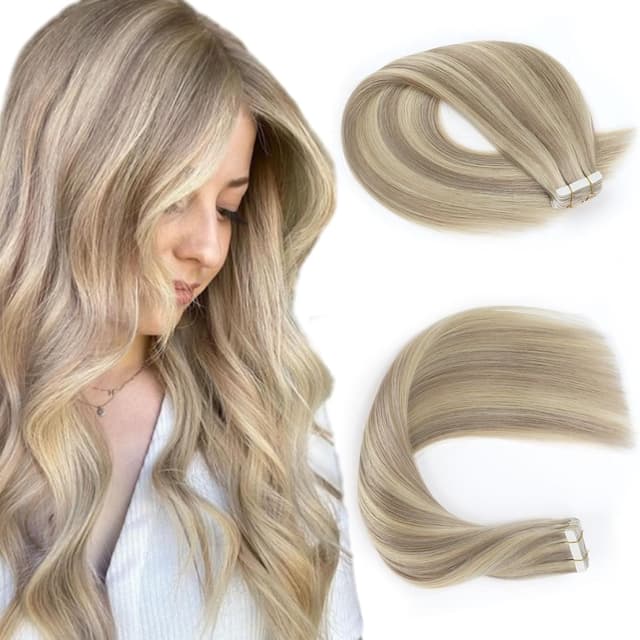 Extensii Tape In Aoro Balayage #20 #60 Extensii Tape In Aoro Balayage #20 #60