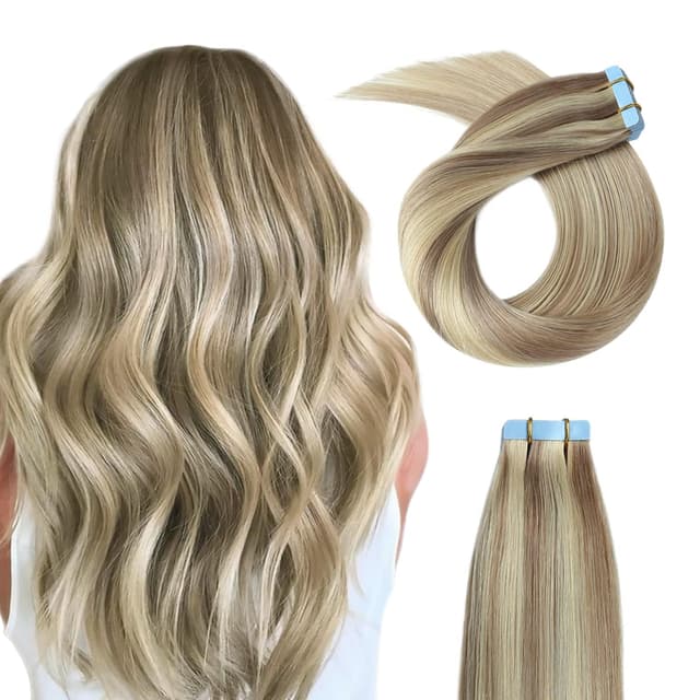 Extensii Tape In Aoro Balayage #24 #60 Extensii Tape In Aoro Balayage #24 #60