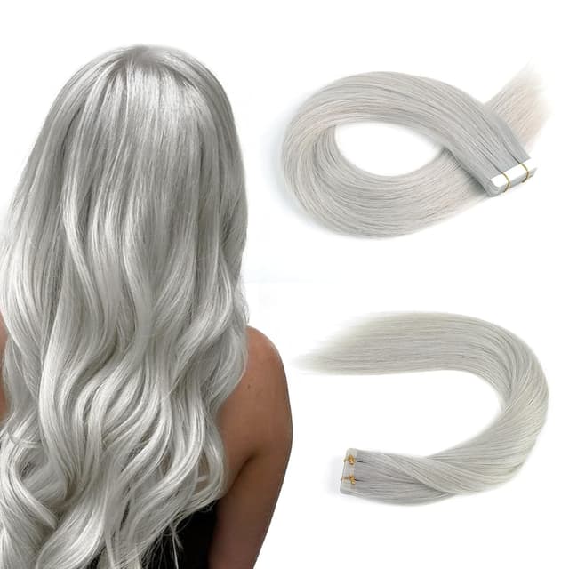 Aoro Tape In Extensions Light Grey Aoro Tape In Extensions Light Grey