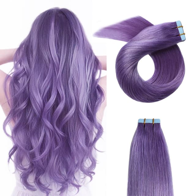 Aoro Tape In Extensions Purple Aoro Tape In Extensions Purple