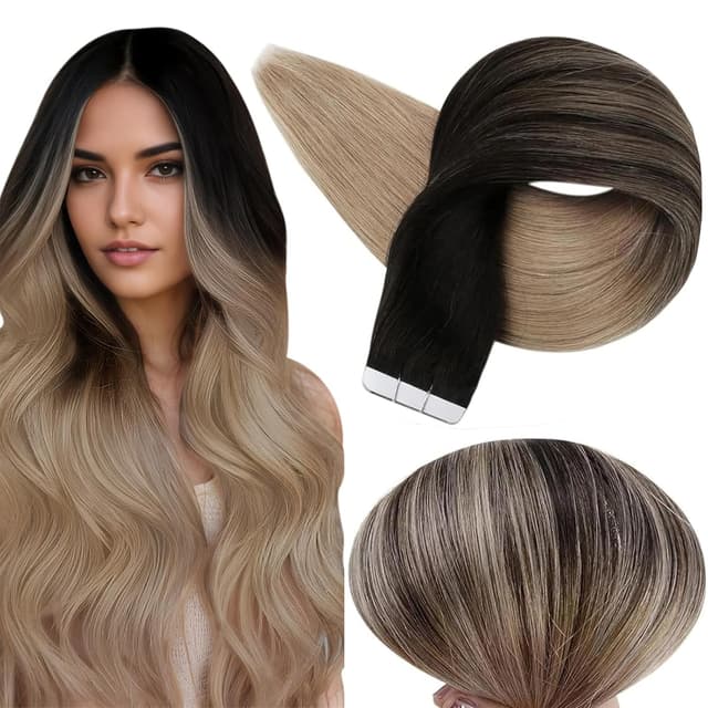 Aoro Tape In Ombre #1B #18 Aoro Tape In Ombre #1B #18