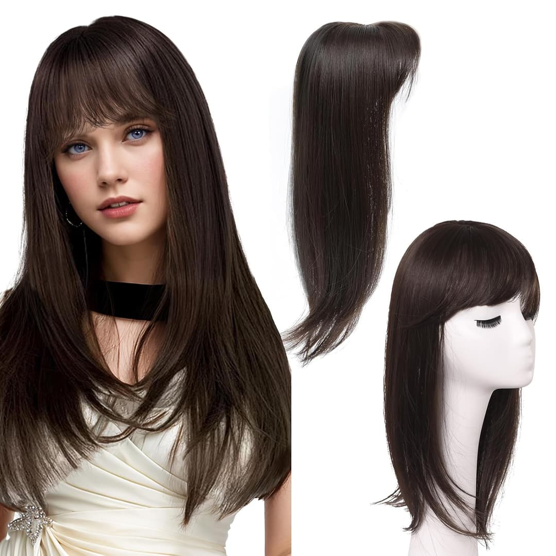 Perucă Parțială cu Breton #5