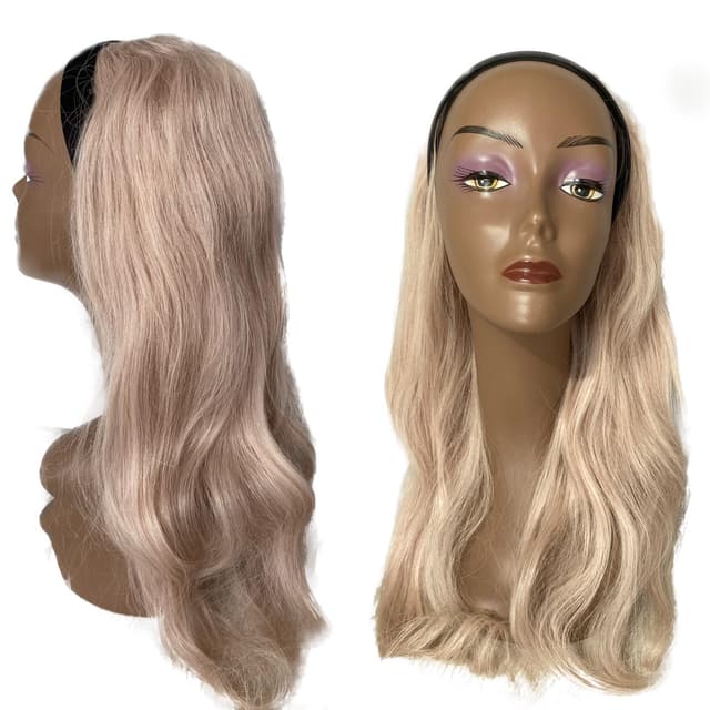 Volume Wefts with Headband Luxe Brilliant Grey Volume Wefts with Headband Luxe Brilliant Grey