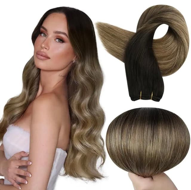 Separate Wefts Luxe Ombre #3 #8N Separate Wefts Luxe Ombre #3 #8N