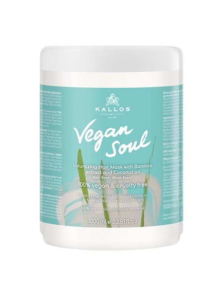 Volume hair mask with bamboo extract and coconut oil Volume hair mask with bamboo extract and coconut oil