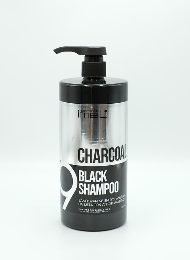 Sampon cu carbune activ, pentru parul vopsit si deteriorat, Charcoal Black 1000 ml Sampon cu carbune activ, pentru parul vopsit si deteriorat, Charcoal Black 1000 ml