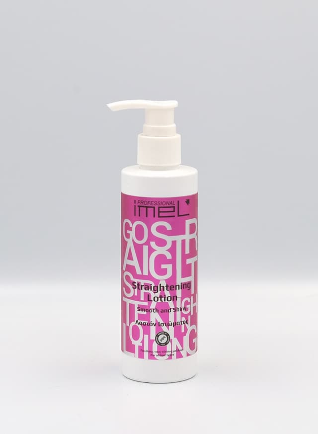Hair straightening lotion with panthenol and vitamin E, 200ml Hair straightening lotion with panthenol and vitamin E, 200ml