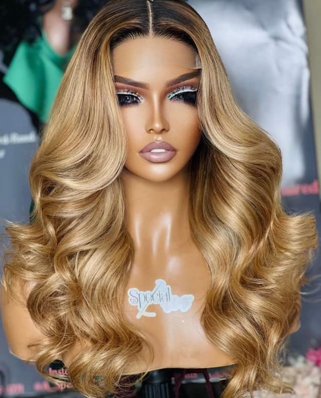Delicate Blonde Natural Hair Wig Delicate Blonde Natural Hair Wig
