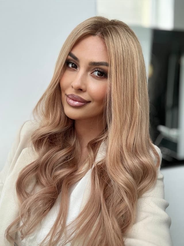 Peruca Honey Blonde Peruca Honey Blonde