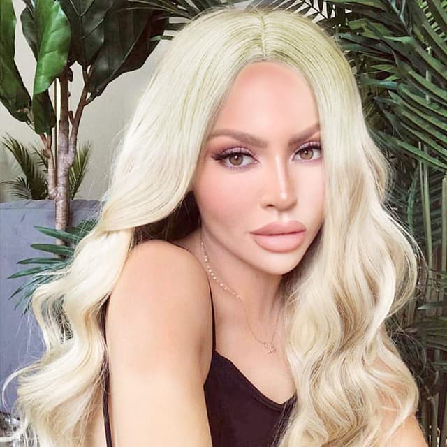Peruca Wavy Blonde Peruca Wavy Blonde