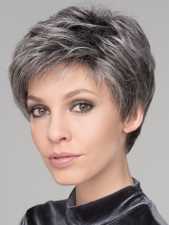 Peruca din par natural Grey Intens Peruca din par natural Grey Intens